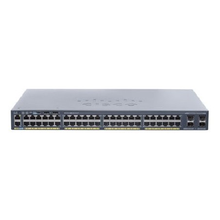 Cisco Catalyst 2960X-48TS-L - Přepínač - řízený - 48 x 10/100/1000 + 4 x gigabitů SFP - desktop, Lze montovat do rozvaděče