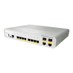 Cisco Catalyst Compact 3560CG-8PC-S - Přepínač - řízený - 8 x 10/100/1000 (PoE) + 2 x kombinace Gigabit SFP - desktop, Lze