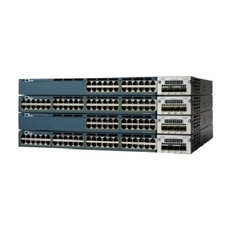 Cisco Catalyst 3560X-24P-S - Přepínač - řízený - 24 x 10/100/1000 (PoE) - Lze montovat do rozvaděče - PoE - repasovaný
