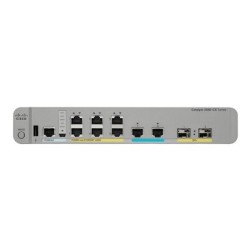 Cisco Catalyst 3560CX-8XPD-S - Přepínač - řízený - 8 x 10/100/1000 (PoE+) + 2 x combo 10 Gigabit SFP+ - desktop, Lze montovat