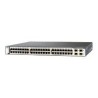 Cisco Catalyst 3750-48PS - Přepínač - L3 - řízený - 48 x 10/100 (PoE) + 4 x SFP - Lze montovat do rozvaděče - PoE - repasovaný