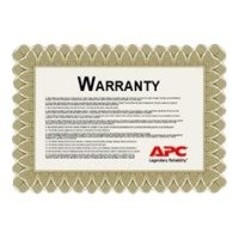 APC On-Site Service 4 Hour Response On-Site Service Upgrade to Factory Warranty or Existing On-Site Service Contract