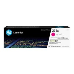 HP 222X - Vysoká výtežnost - purpurová - originální - LaserJet - kazeta s barvivem (W2223X) - pro Color LaserJet Pro MFP 3302fdn