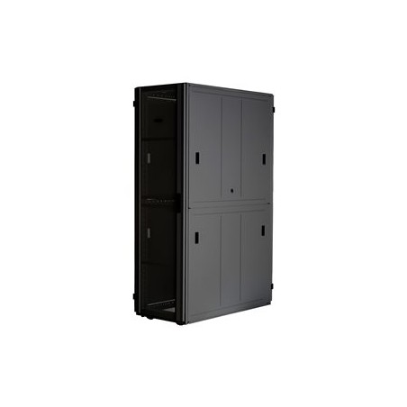 Panduit FlexFusion XGL Series - Rozvadec stojanový skrín - 800 x 1200 - cerná, RAL 9005 - 48U