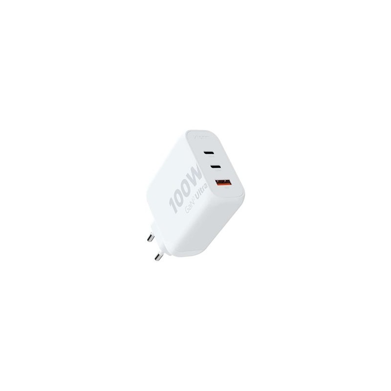 xtorm XEC100 - Sítový adaptér - GaN2 Ultra - 100 Watt - PD, QC 3.0 - 3 výstupní konektory (USB, 2 x USB-C)