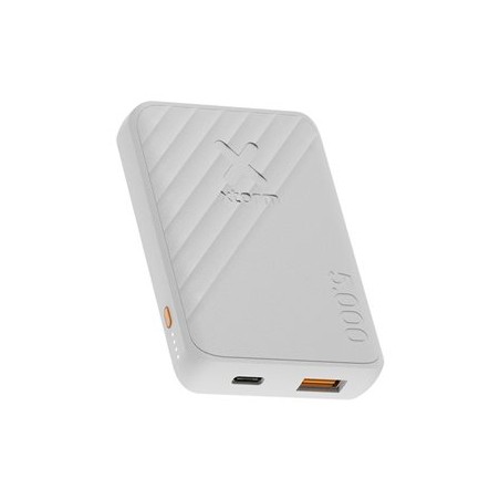xtorm XG2050 - Power banka - 5000 mAh - 12 Watt - Fast Charge - 2 výstupní konektory (USB, 24 pin USB-C) - bílá