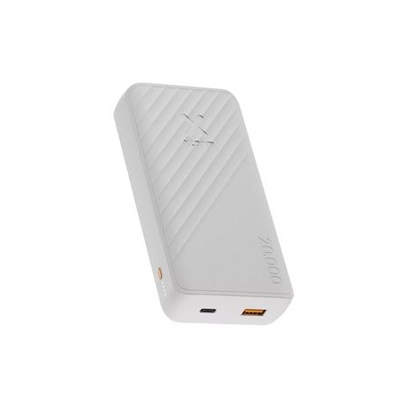 xtorm Go2 - Power banka - 20000 mAh - 15 Watt - Fast Charge - 2 výstupní konektory (USB, 24 pin USB-C) - bílá
