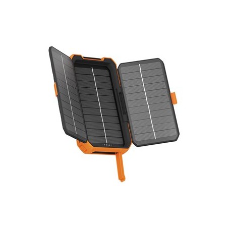 xtorm Xtreme XR203 - Solární powerbanka - drsný - Li-Ion - 10000 mAh - 37 Wh - 20 Watt - PD, QC 3.0 - 3 výstupní konektory