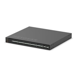 NETGEAR M4350 Series M4350-40F4C - Prepínac - L3 - rízený - 40 x 10 gigabitu SFP+ + 4 x 100 Gigabit QSFP28 (uplink) - proudení