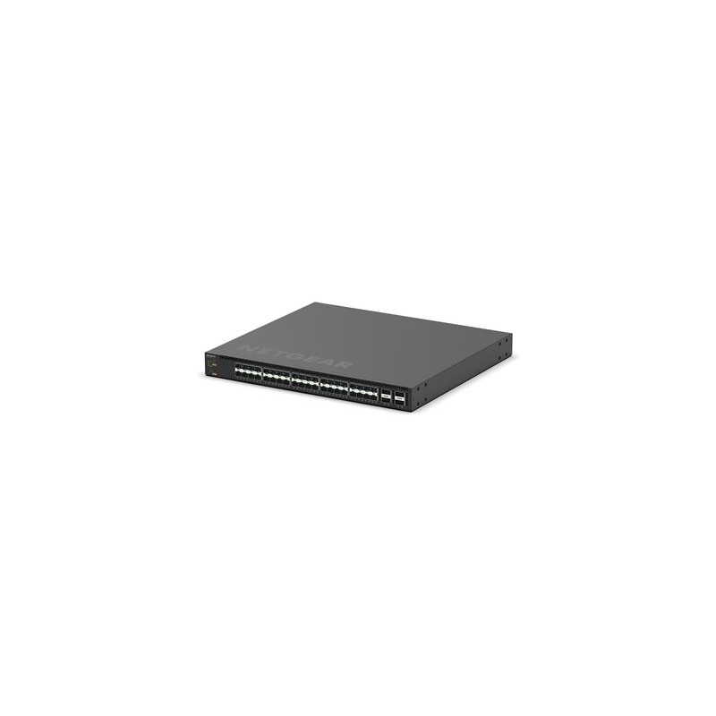 NETGEAR M4350 Series M4350-40F4C - Prepínac - L3 - rízený - 40 x 10 gigabitu SFP+ + 4 x 100 Gigabit QSFP28 (uplink) - proudení