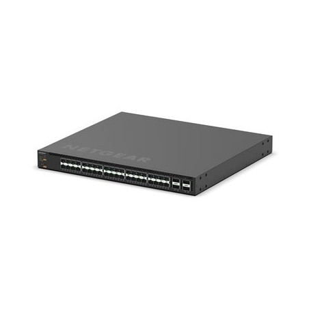 NETGEAR M4350 Series M4350-40F4C - Prepínac - L3 - rízený - 40 x 10 gigabitu SFP+ + 4 x 100 Gigabit QSFP28 (uplink) - proudení