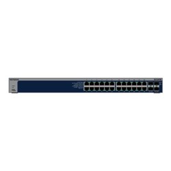 NETGEAR S3600 Series XS724TM - Přepínač - 2+/L3 Lite - inteligentní - 24 x 10/25 Gigabit Ethernet + 4 x 1 Gigabit / 10 Gigabit
