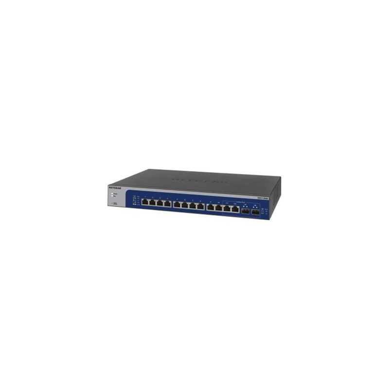 NETGEAR Plus XS512EM - V2 - prepínac - L3 - inteligentní x 100/1000/2.5G/5G/10GBase-T x combo 10 Gigabit SFP+ - desktop, Lze
