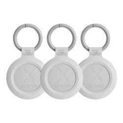 xtorm TravelTag XTAG2A0-3PACK - Bluetooth lokalizační čip pro mobilní telefon, tablet - pro iPhone (iOS) - ash white (balení 3)