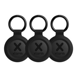 xtorm TravelTag XTAG2GA11-3PACK - Bluetooth lokalizační čip - pro Android a iPhone, voděodolný - uhlově černá (balení 3)