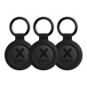 xtorm TravelTag XTAG2GA11-3PACK - Bluetooth lokalizační čip - pro Android a iPhone, voděodolný - uhlově černá (balení 3)