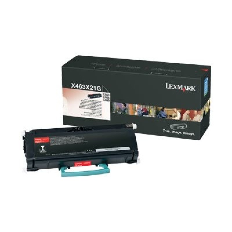 Lexmark - Extra vysoká výtěžnost - černá - originální - kazeta s barvivem - pro Lexmark X463de, X464de, X466de, X466dte, X466dwe