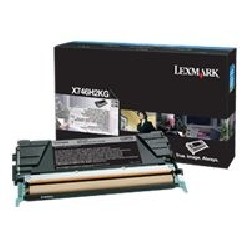 Lexmark - Vysoká výtěžnost - černá - originální - kazeta s barvivem LCCP - pro Lexmark X746de, X748de, X748de LDS, X748de