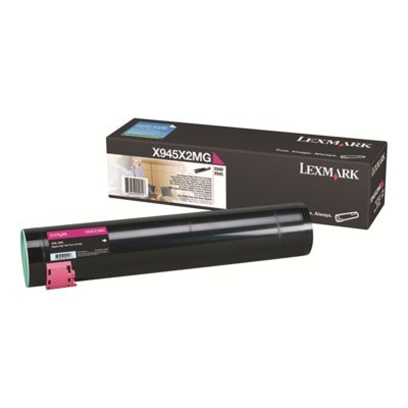 Lexmark - Vysoká výtěžnost - purpurová - originální - kazeta s barvivem LCCP - pro Lexmark X940e, X940e Page Plus Solution
