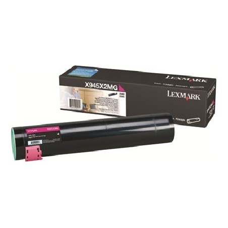 Lexmark - Vysoká výtěžnost - purpurová - originální - kazeta s barvivem LCCP - pro Lexmark X940e, X940e Page Plus Solution