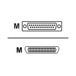 Brother - Paralelní kabel - DB-25 (M) do Centronics 36 pinu (M) - 1.8 m - pro Brother HL-3260, 4040, 4050, 4070, 5240, 5250