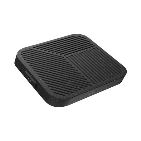ZENS Modular Single Wireless Charger Main Station - Bezdrátová nabíjecí podložka + AC napájecí adaptér - 15 Watt - Apple Fast