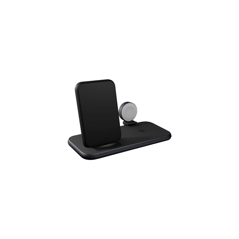Zens Aluminium Series 4 in 1 - Stojan pro bezdrátové napájení + AC napájecí adaptér - 45 Watt - Apple Fast Charge, FC (USB)
