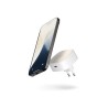 ZENS - Bezdrátový nabíjecí stojan / napájecí adaptér - 18 Watt (USB-C) - bílá