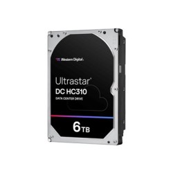 WD Ultrastar DC HC310 HUS726T6TAL5204 - Pevný disk - 6 TB - interní - 3.5" - SAS 12Gb/s - 7200 ot/min. - vyrovnávací paměť: 256
