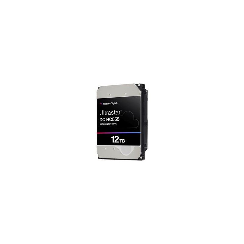 WD Ultrastar DC HC555 - Pevný disk - Datové centrum - 12 TB - interní - 3.5" - SATA 6Gb/s - 7200 ot/min. - vyrovnávací pamet: