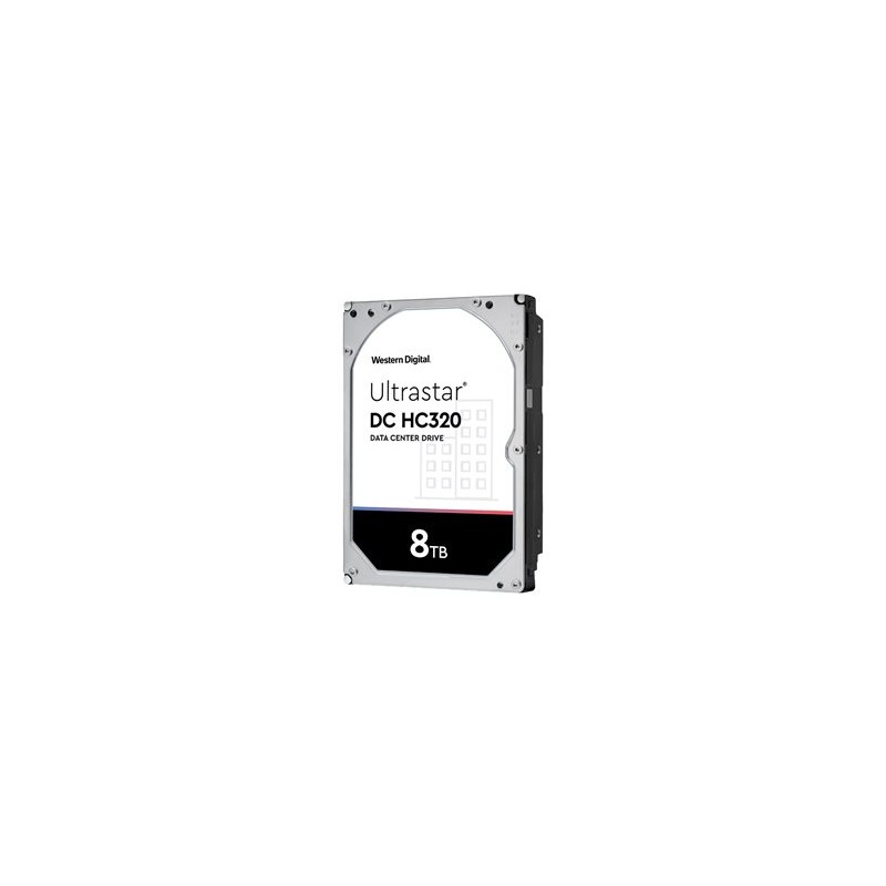 WD Ultrastar DC HC310 HUS728T8TAL5201 - Pevný disk - šifrovaný - 8 TB - interní - 3.5" - SAS 12Gb/s - 7200 ot/min.