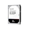 WD Ultrastar DC HC310 HUS728T8TAL5201 - Pevný disk - šifrovaný - 8 TB - interní - 3.5" - SAS 12Gb/s - 7200 ot/min.