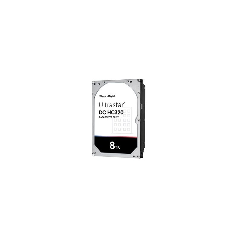 WD Ultrastar DC HC320 HUS728T8TL5204 - Pevný disk - 8 TB - interní - 3.5" - SAS 12Gb/s - 7200 ot/min. - vyrovnávací paměť: 256