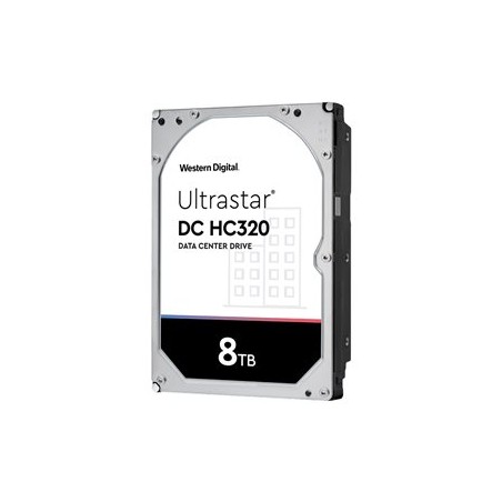 WD Ultrastar DC HC320 HUS728T8TL5204 - Pevný disk - 8 TB - interní - 3.5" - SAS 12Gb/s - 7200 ot/min. - vyrovnávací paměť: 256