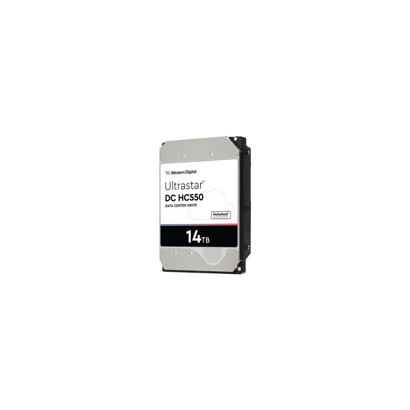 WD Ultrastar DC HC550 WUH721814AL5201 - Pevný disk - 14 TB - interní - 3.5" - SAS 12Gb/s - 7200 ot/min. - vyrovnávací paměť: