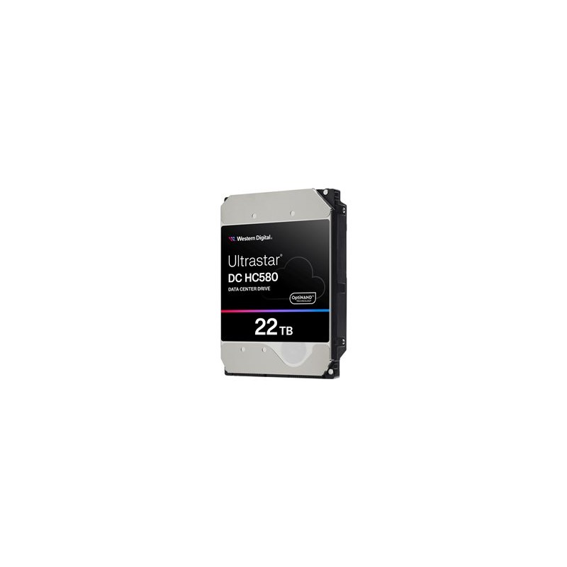 WD Ultrastar DC HC580 WUH722422AL5204 - Pevný disk - Datové centrum - 22 TB - interní - 3.5" - SAS 12Gb/s - 7200 ot/min.