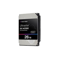 WD Ultrastar DC HC590 - Pevný disk - Datové centrum - šifrovaný - 26 TB - interní - 3.5" - SAS 12Gb/s - 7200 ot/min.