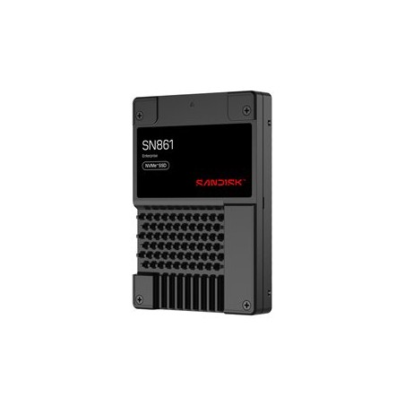 SanDisk SN861 - SSD - Enterprise - šifrovaný - 7.68 TB - interní - 2.5" - U.2 PCIe 5.0 x4 (NVMe) - TCG Opal Encryption