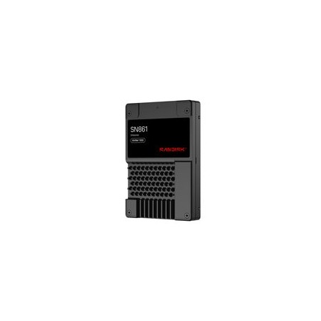 SanDisk SN861 - SSD - Enterprise - šifrovaný - 15.36 TB - interní - 2.5" - U.2 PCIe 5.0 x4 (NVMe) - TCG Opal Encryption
