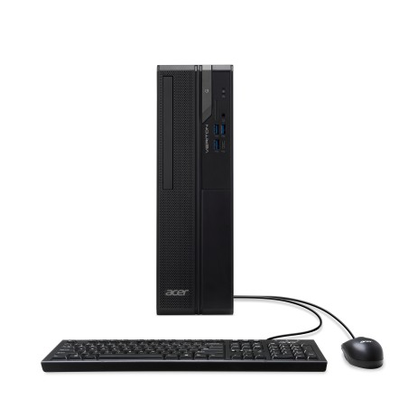 ACER PC Veriton VX2720G, i5-14400,8GB DDR5,512GB M.2 SSD,Wifi,DVD±RW,USB KB+mouse,W11P,180W,Black
