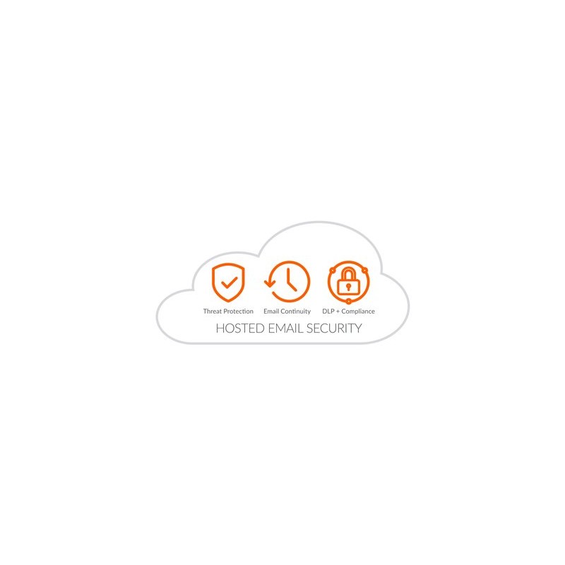 SonicWall Hosted Email Security - Licence na předplatné (1 rok) + Dynamic Support 24X7 - 750 uživatelů