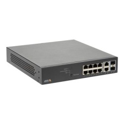 Axis T8508 PoE+ Network Switch - Přepínač - řízený - 8 x 10/100/1000 (PoE+) + 2 x combo Gigabit SFP (uplink) - desktop, Lze
