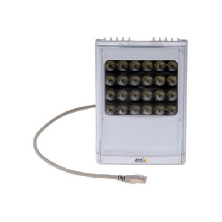 AXIS T90D35 PoE W-LED Illuminator - Infračervený iluminátor - montáž na strop, montáž na sloupek, montáž na stěnu - interiér