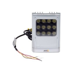 AXIS T90D25 AC/DC W-LED Illuminator - Infračervený iluminátor - montáž na strop, montáž na sloupek, montáž na stěnu - interiér