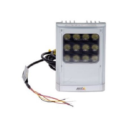 AXIS T90D25 AC/DC W-LED Illuminator - Infračervený iluminátor - montáž na strop, montáž na sloupek, montáž na stěnu - interiér