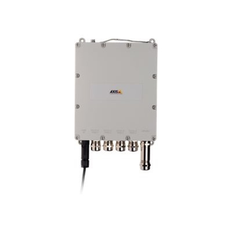 Axis T8504-E Outdoor PoE Switch - Přepínač - řízený - 4 x 10/100/1000 (PoE+) + 1 x SFP (mini-GBIC) (uplink) - možnost montáže