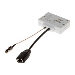 AXIS T8643 PoE+ over Coax Compact - Konvertor síťových médií - 100Mb LAN - přes Coax - 10Base-T, 100Base-TX - RJ-45 / BNC