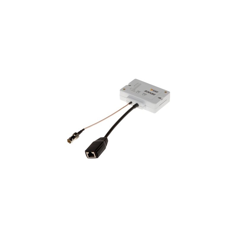 AXIS T8643 PoE+ over Coax Compact - Konvertor síťových médií - 100Mb LAN - přes Coax - 10Base-T, 100Base-TX - RJ-45 / BNC