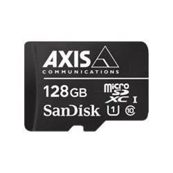 AXIS Surveillance - Paměťová karta flash (adaptér microSDXC na SD zahrnuto) - 128 GB - UHS-I U1 / Class10 - microSDXC UHS-I