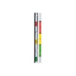 AXIS F92A01 - Lišta s měřítkem výšky pro upevnění senzoru kamery - černá - pro AXIS F1004, F1025, FA1125, P1264, P1265, P8535